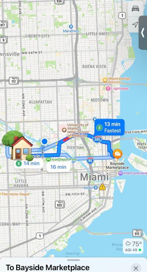 Villa Tropical Marlins House Miami Esterno foto
